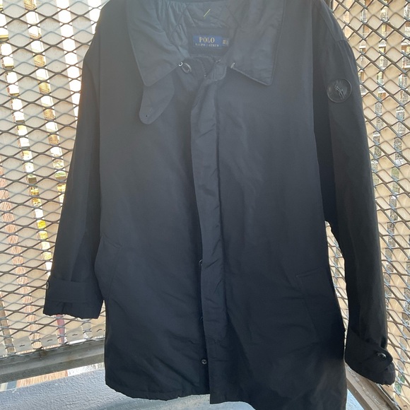 Polo Ralph Lauren Water-Resistant Commuter Coat- Black - Picture 2 of 11